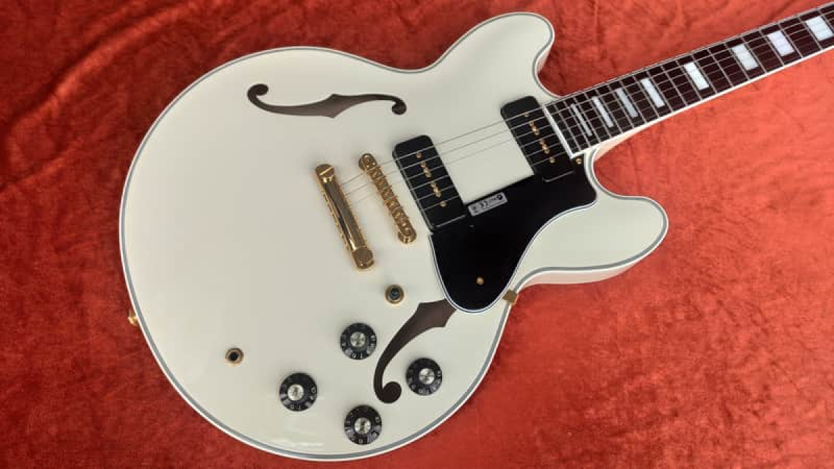FGN Fujigen Masterfield Semi Hollow P-90 Limited Edition Model Sonderpreis