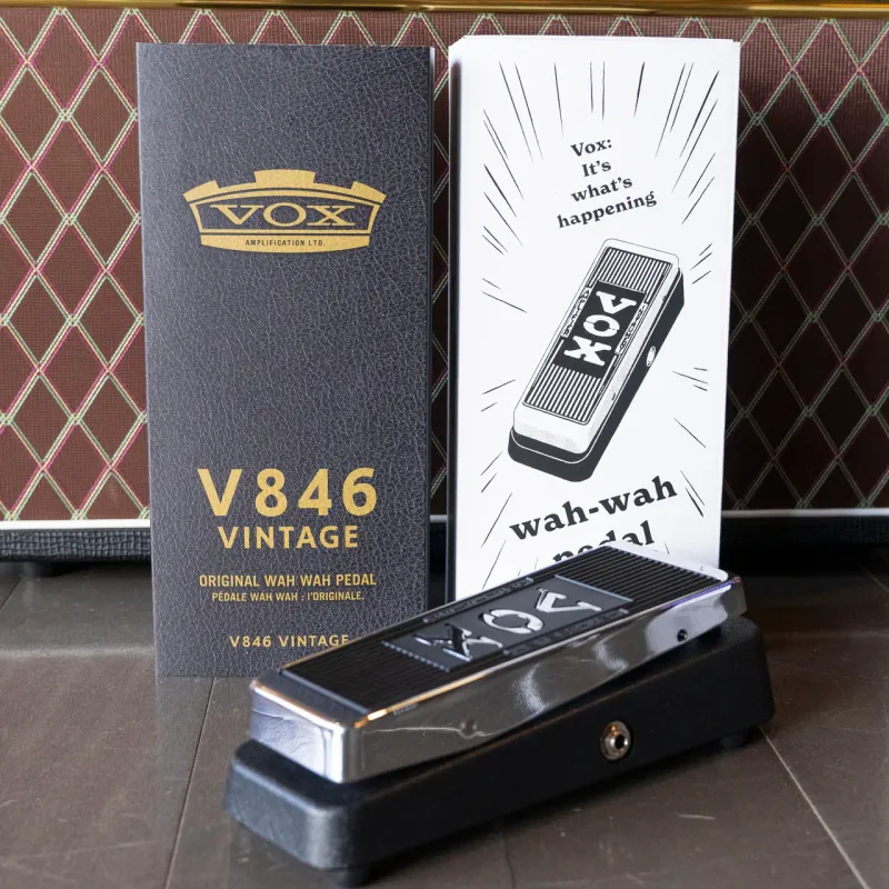 Vox V846 Vintage Wah Pedal A great Addition to your Pedalboard From our Showroom in Mint Condition
