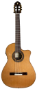 Maravilla M60 CD TB Crossover, Zeder massiv/Palisander, Cutaway, Pickup, Thinbody
