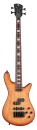 Spector Euro LX BOLT-ON, 4-Saiter, aktiv, Natural Sunburst Matte