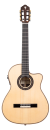 Maravilla M60 SP TB Crossover, Fichte massiv/Palisander, Cutaway, Pickup, Thinbody